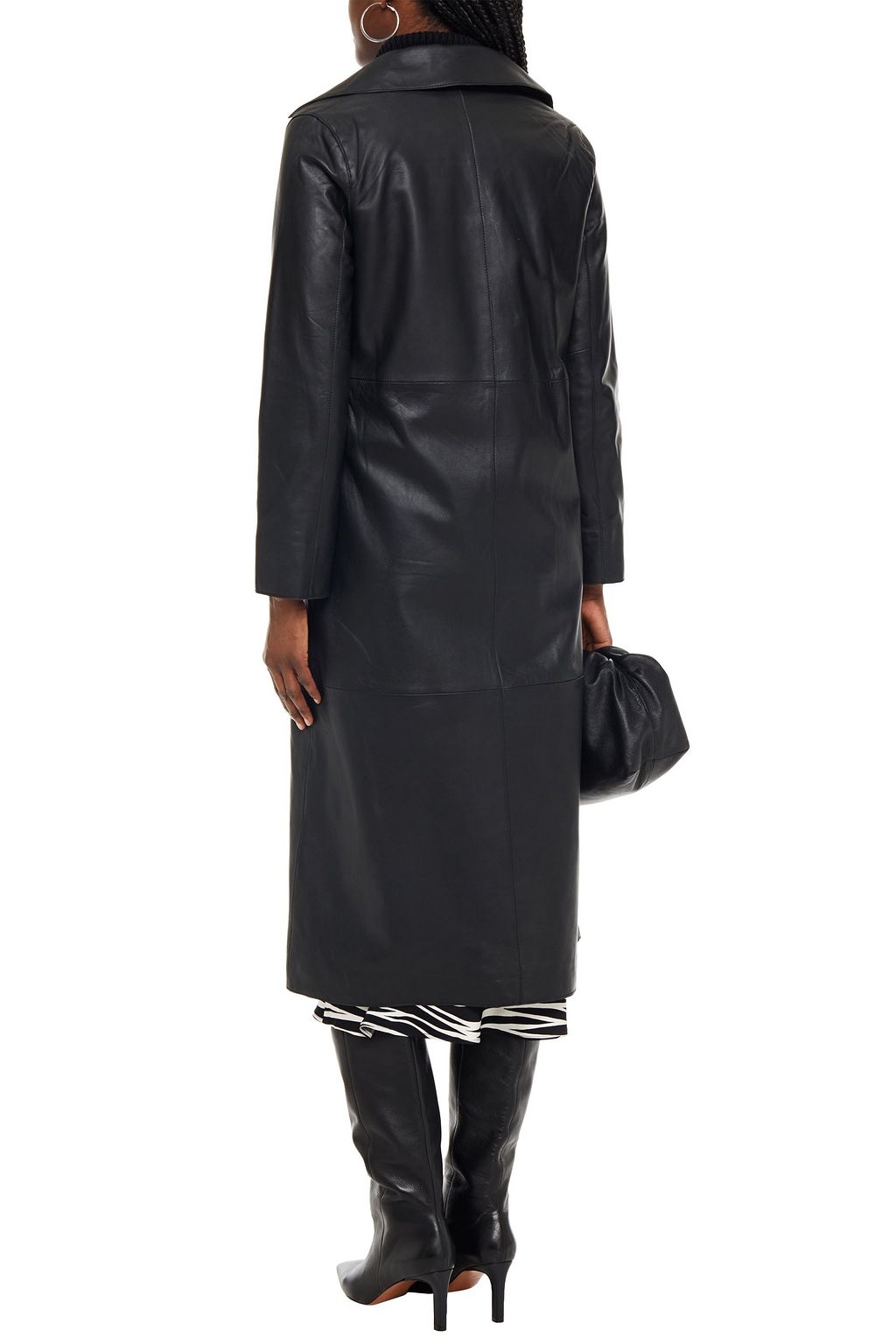 STAND STUDIO Melissa leather coat