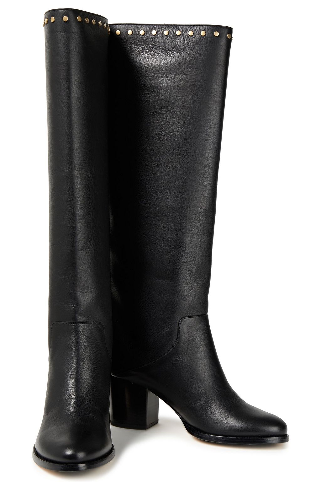 JIMMY CHOO Monroe 65 studded leather knee boots