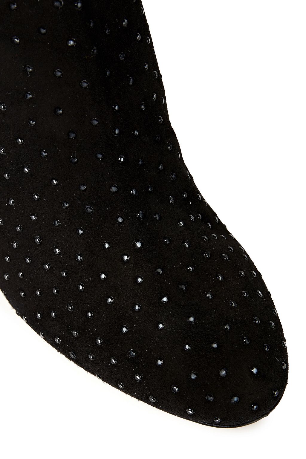 JIMMY CHOO Toni crystal-embellished stretch-suede over-the-knee boots