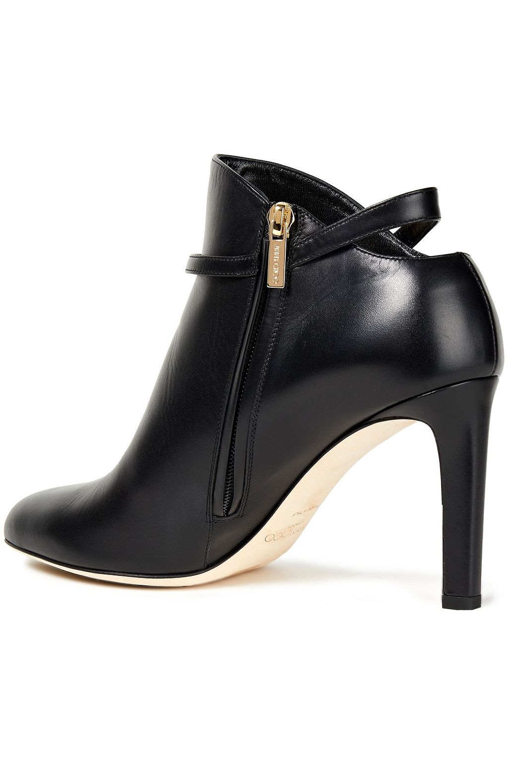 JIMMY CHOO Tor 85 leather ankle boots