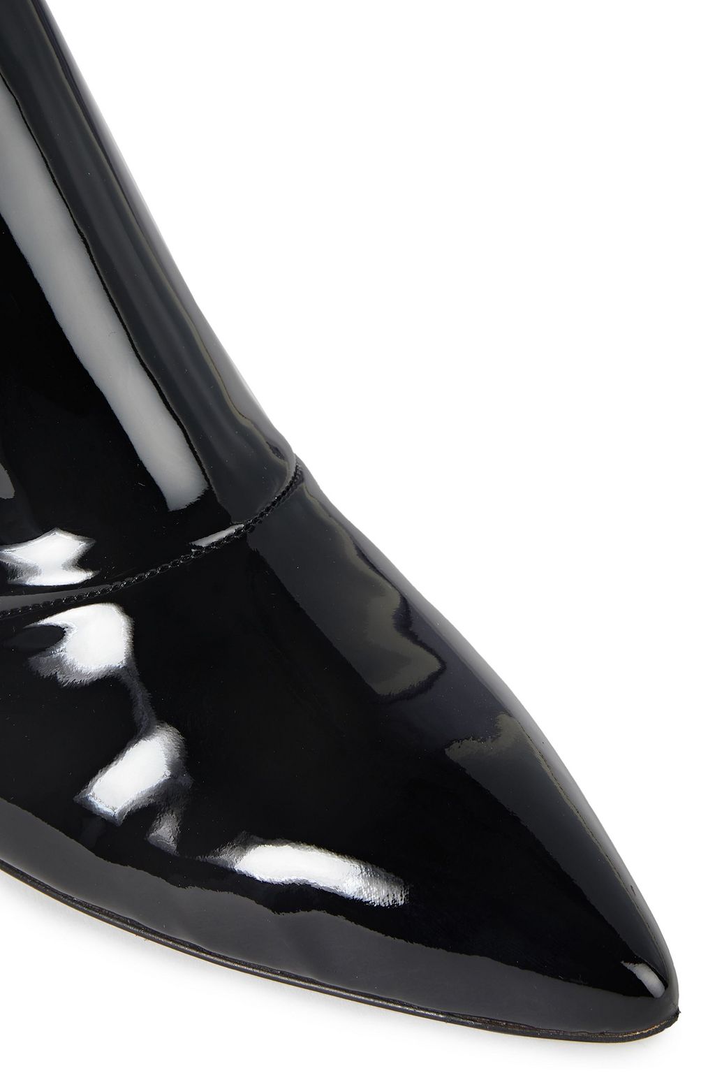 ROGER VIVIER Glossed-leather ankle boots