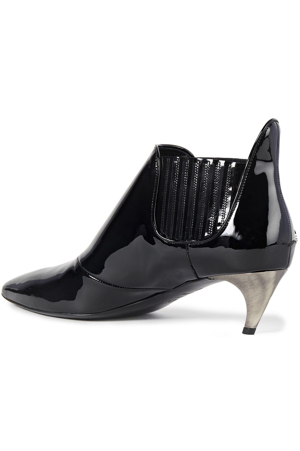 ROGER VIVIER Glossed-leather ankle boots