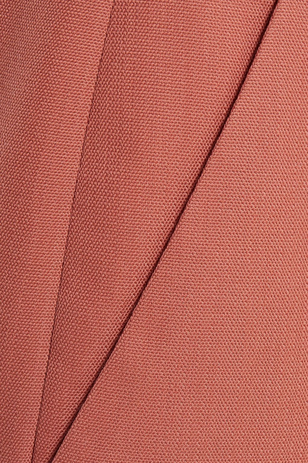 ACNE STUDIOS Cropped grain de poudre tapered pants
