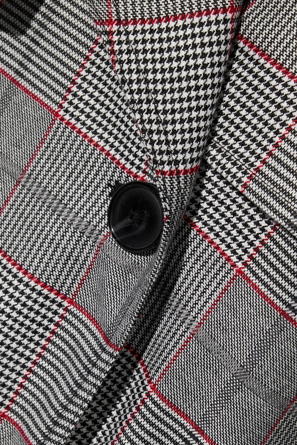 WALTER BAKER Paisley Prince of Wales checked woven trench coat