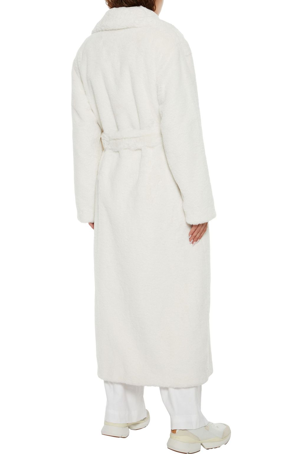 STAND STUDIO Faustine oversized double-breasted faux fur coat