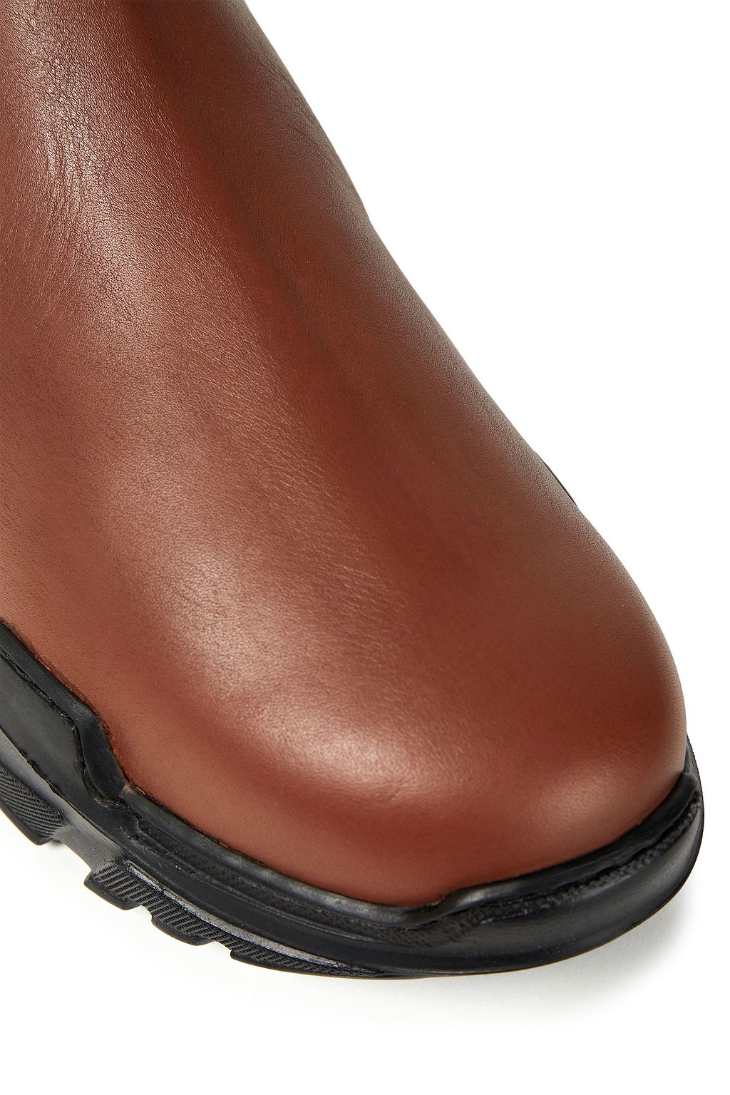 TIBI Leather Chelsea boots