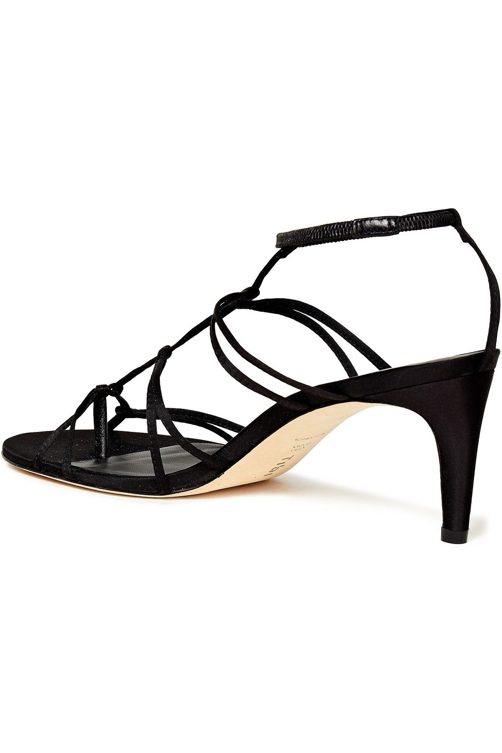 TIBI Gavin satin sandals