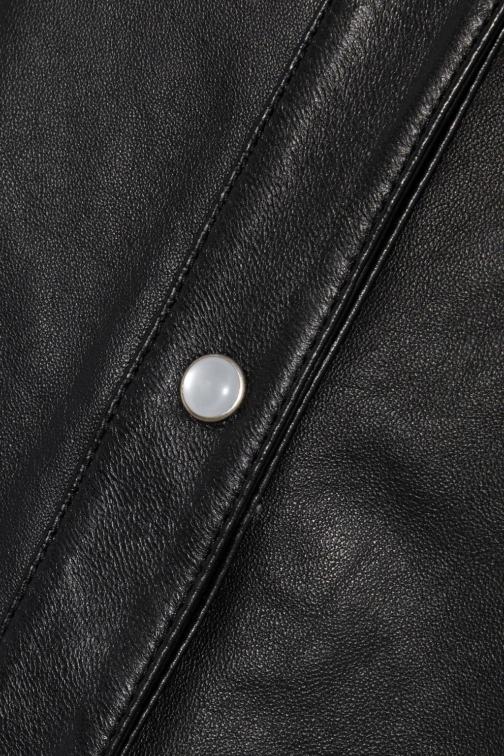 WALTER BAKER Mirabel leather shirt