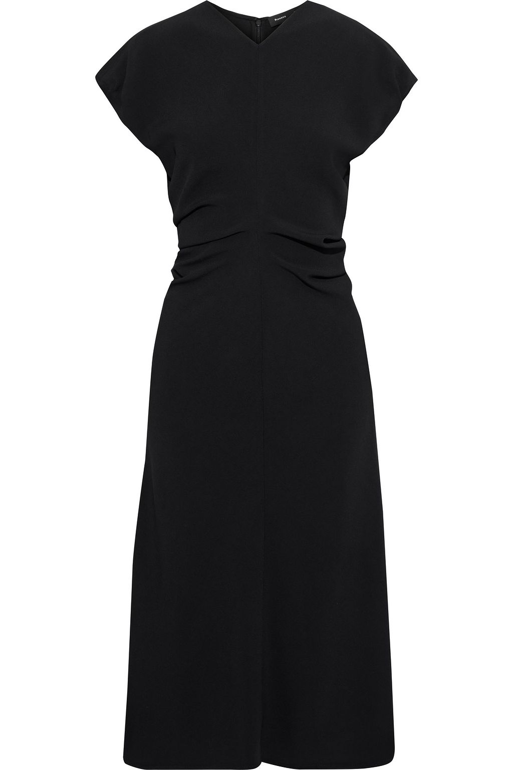 PROENZA SCHOULER Ruched crepe midi dress | THE OUTNET