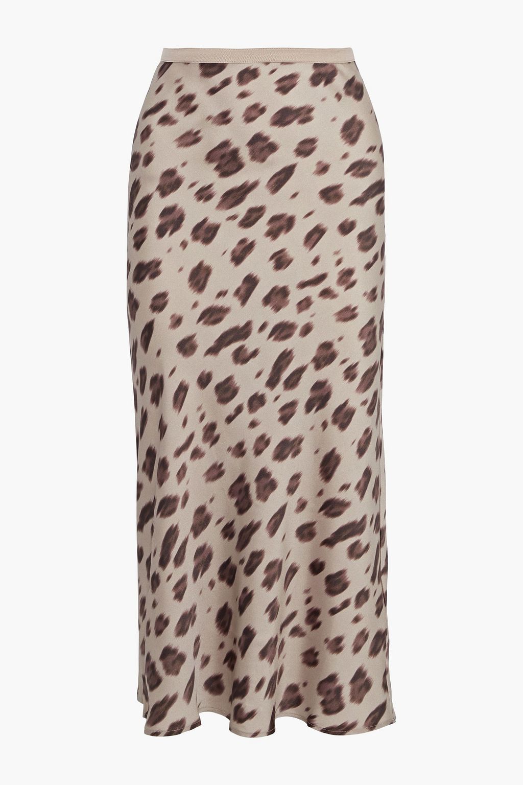 Animal print Bar leopard-print silk-satin skirt | Sale up to 70% off | THE  OUTNET | ANINE BING | THE OUTNET