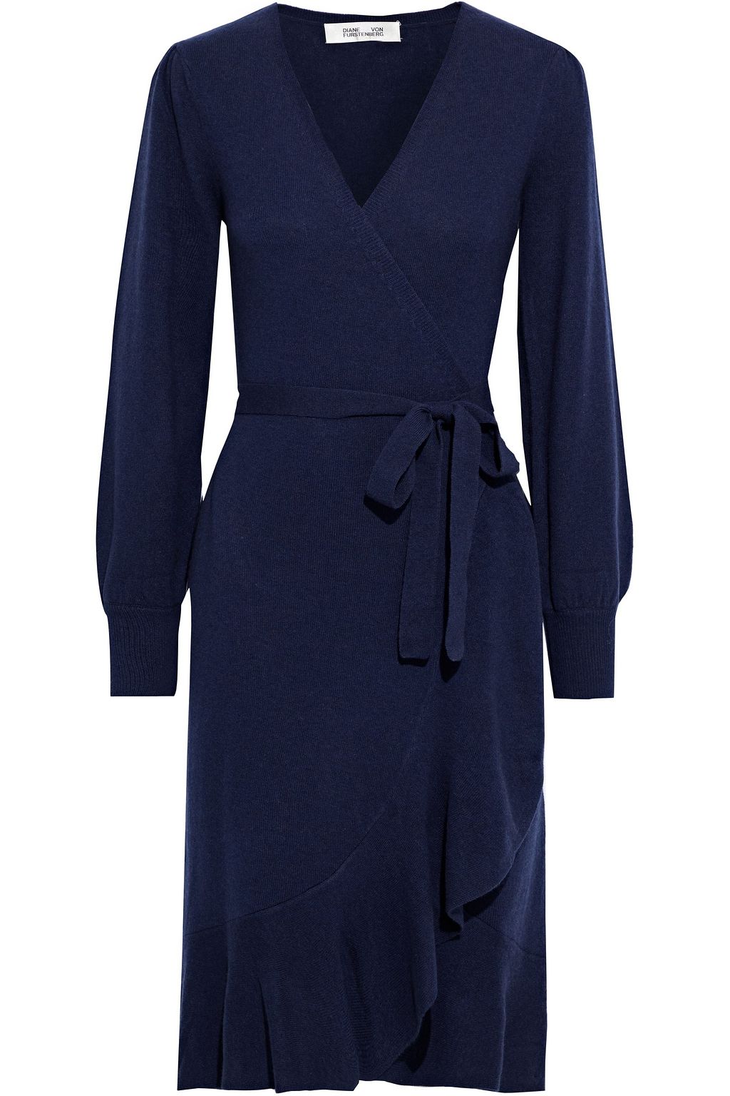 cashmere wrap dress