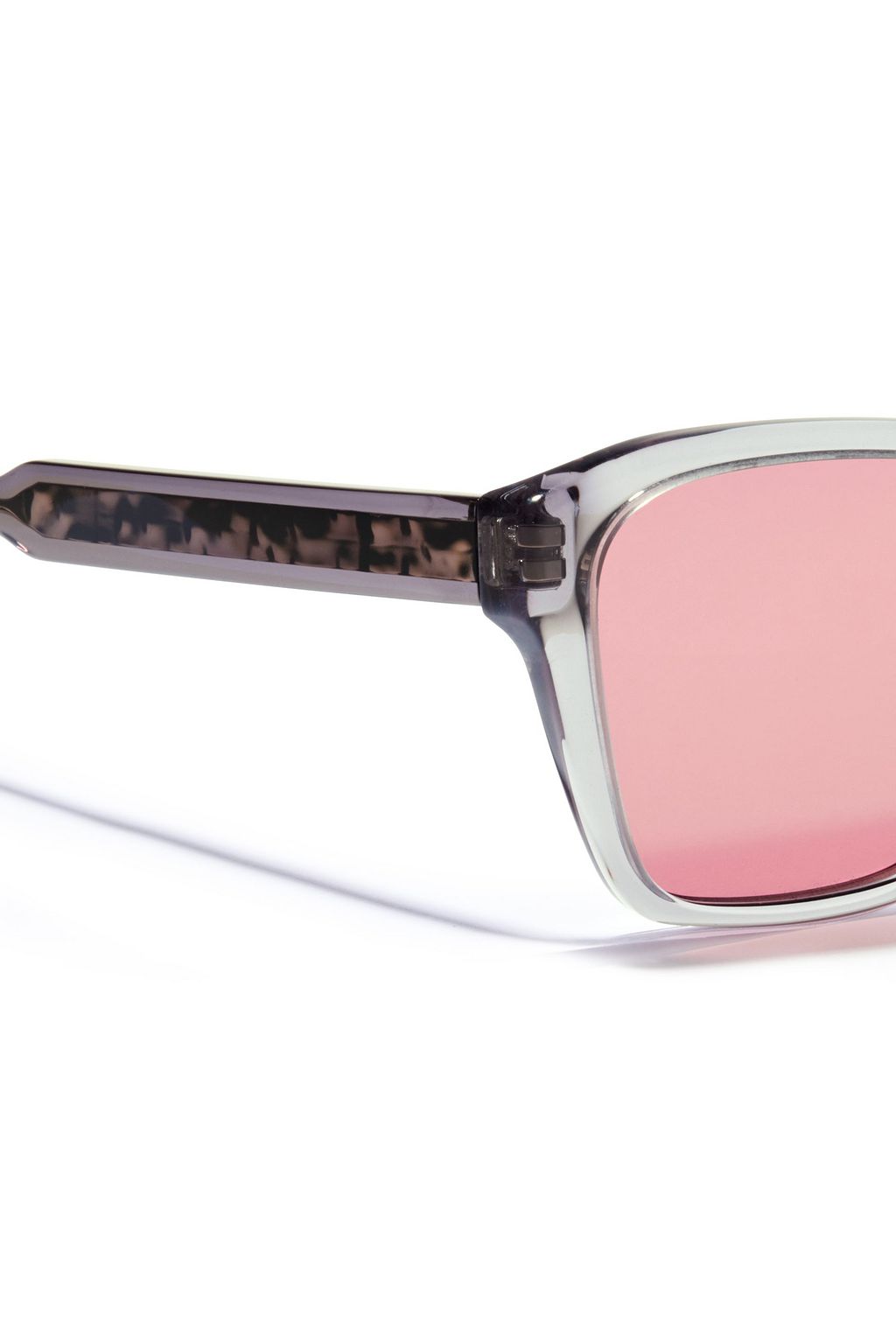 CHLOÉ Square-frame tortoiseshell acetate sunglasses
