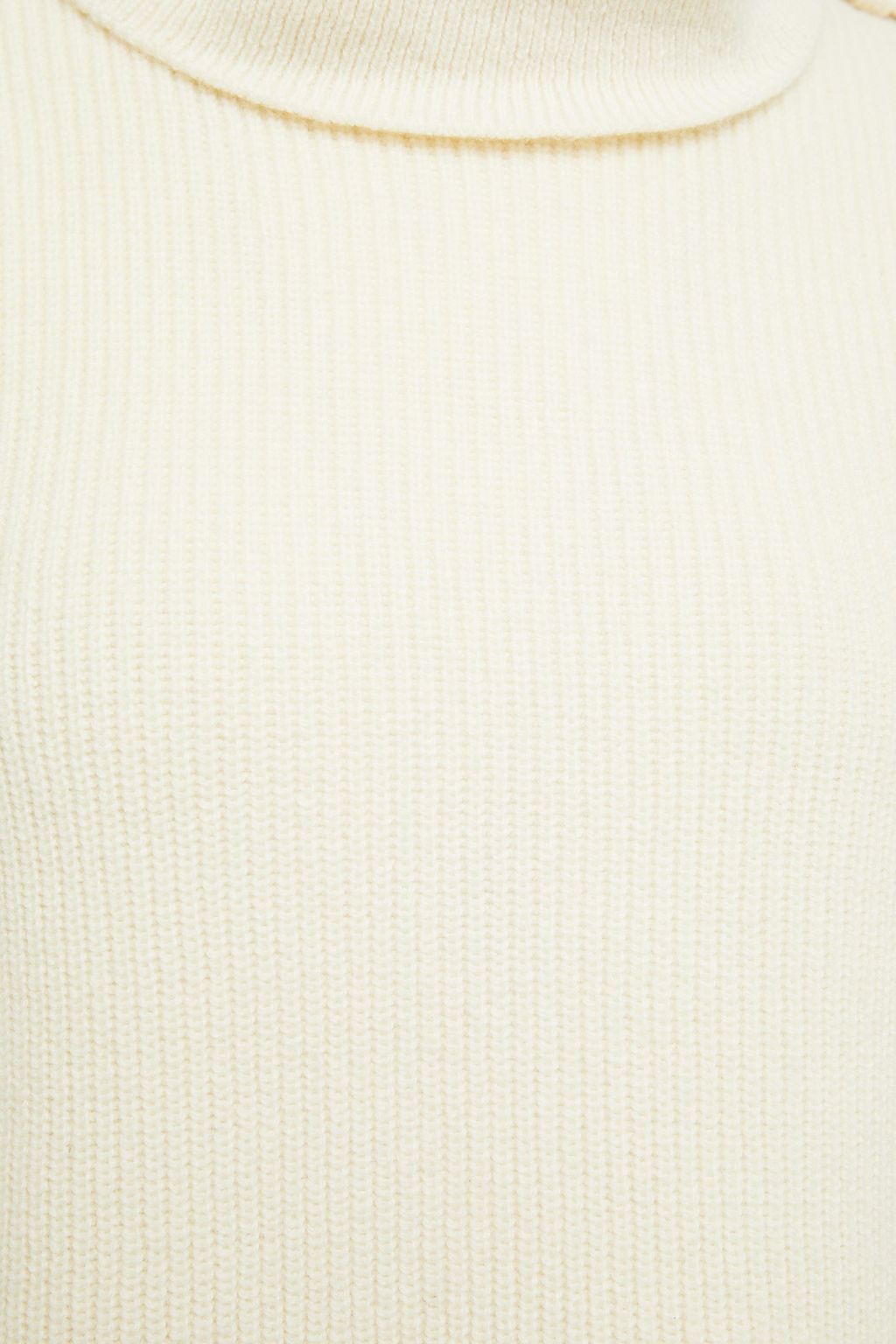STELLA MCCARTNEY Ribbed wool turtleneck top