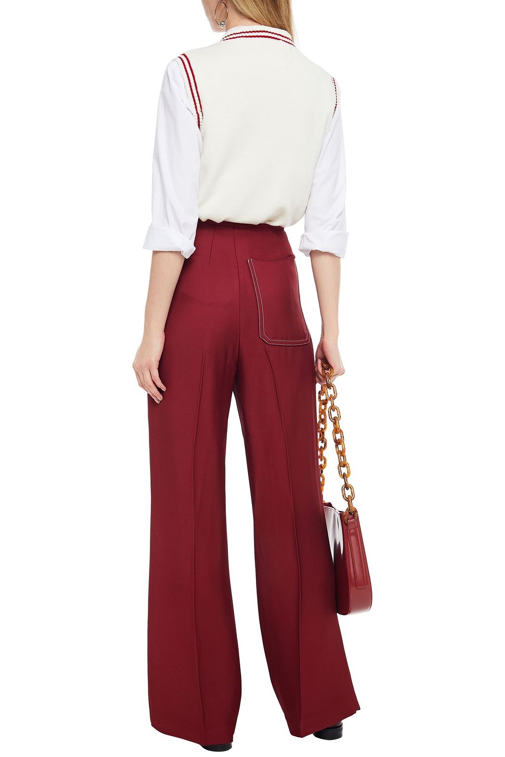MARNI Twill wide-leg pants