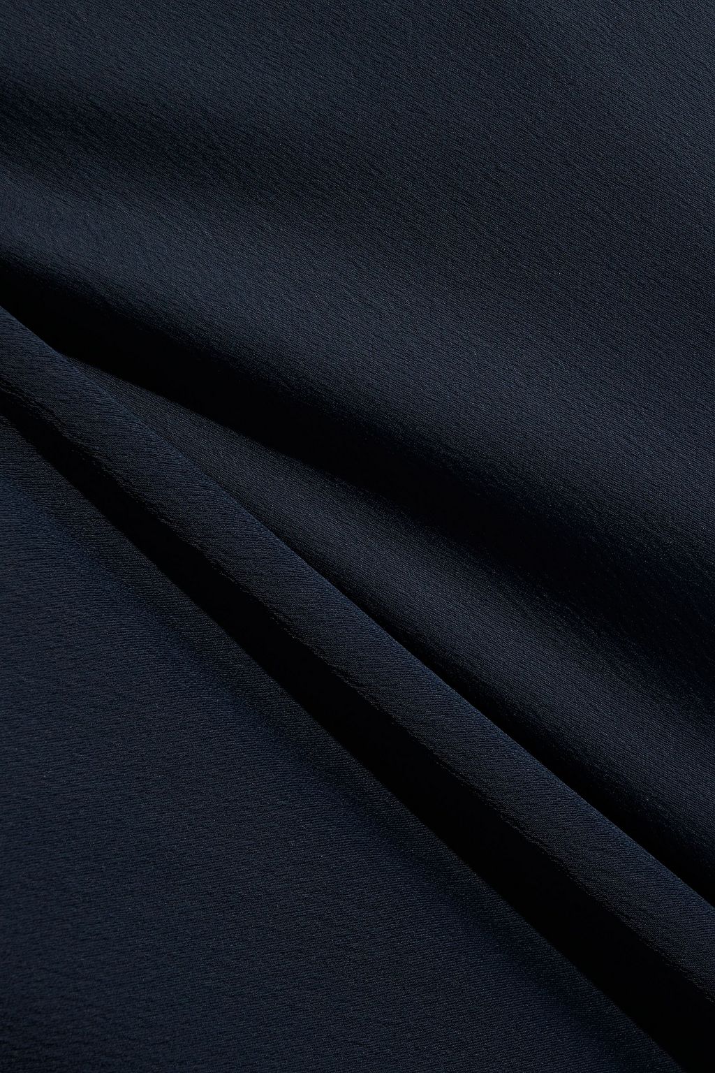 DEVEAUX Whitney gathered satin maxi dress