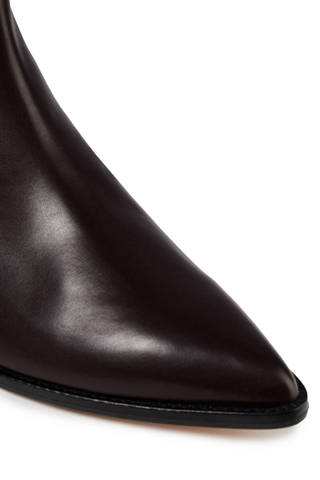 TIBI Appliquéd leather ankle boots