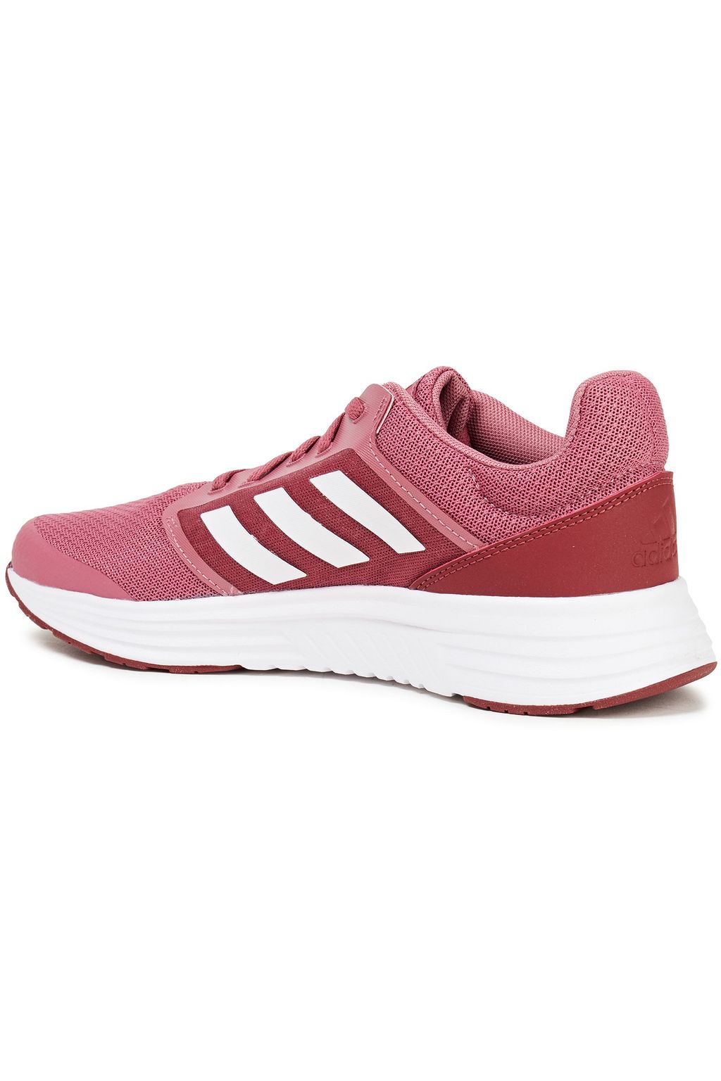ADIDAS Mesh and faux leather sneakers