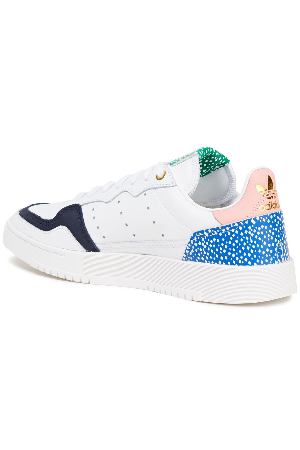ADIDAS ORIGINALS Printed leather sneakers
