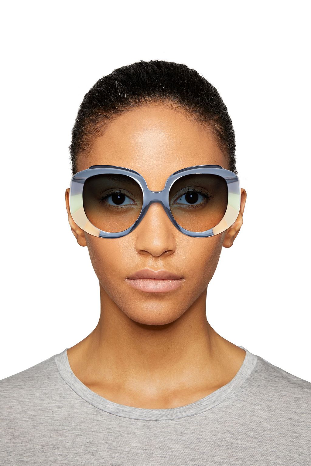 CHLOÉ Square-frame acetate sunglasses