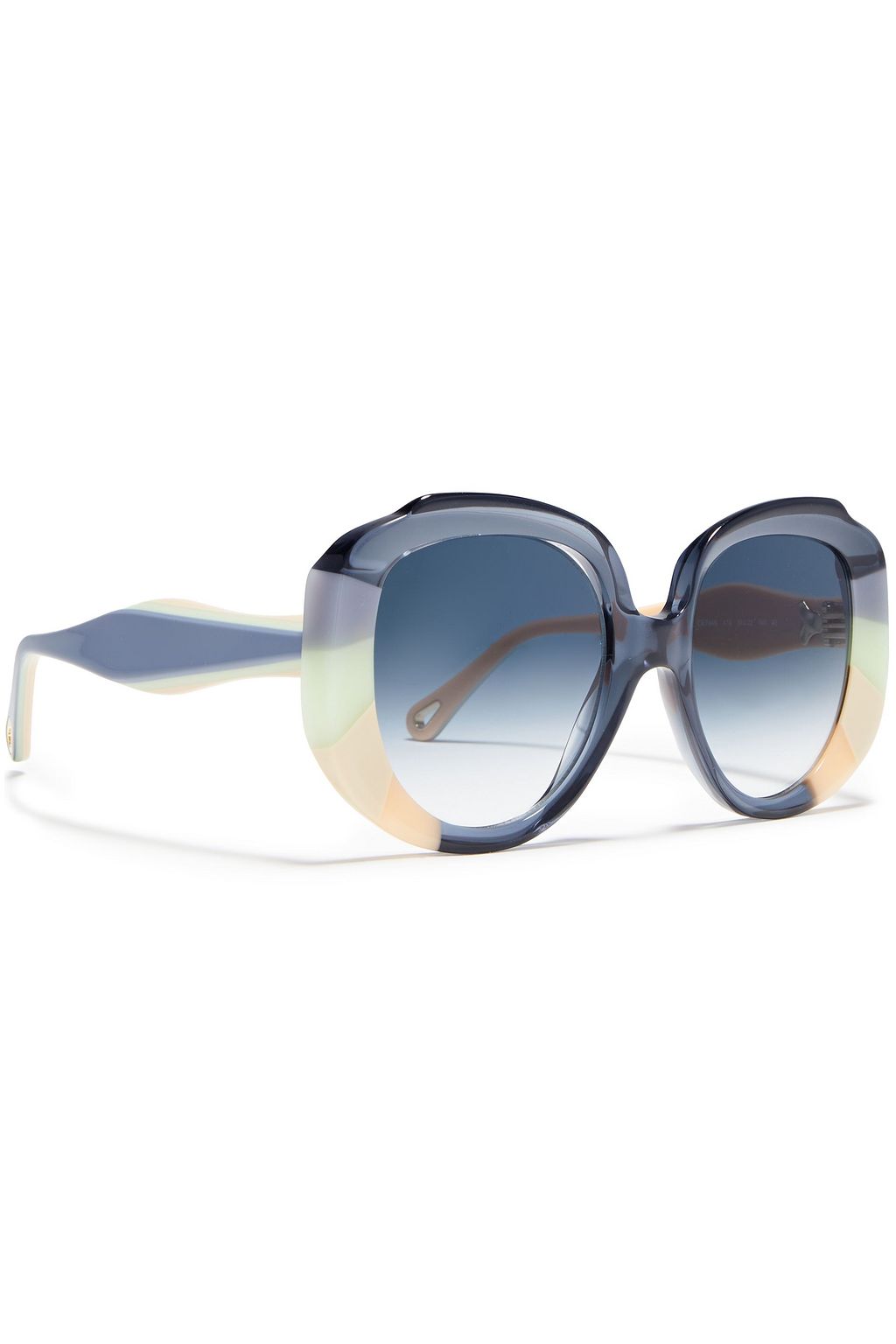 CHLOÉ Square-frame acetate sunglasses