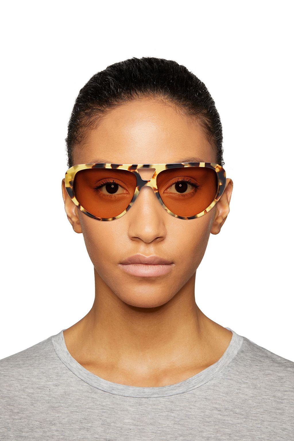 CHLOÉ D-frame tortoiseshell acetate sunglasses