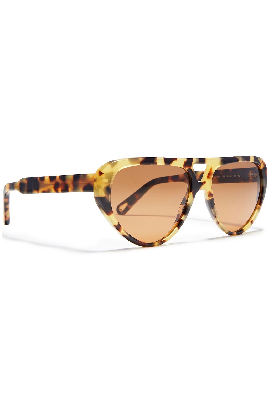 CHLOÉ D-frame tortoiseshell acetate sunglasses