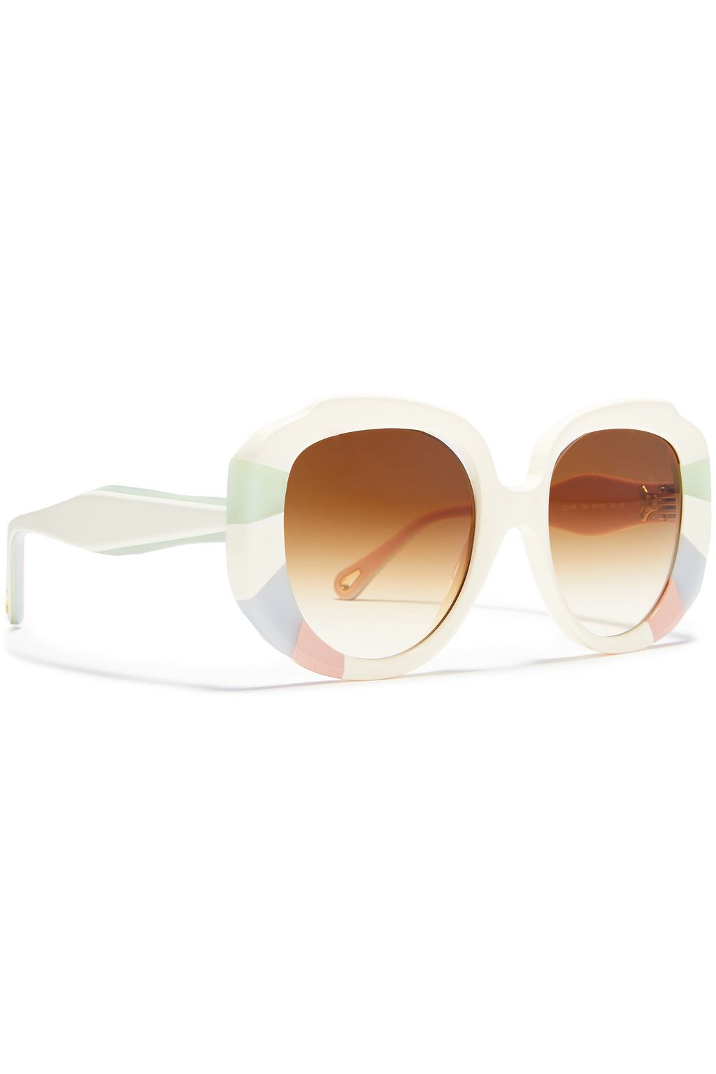 CHLOÉ Square-frame acetate sunglasses