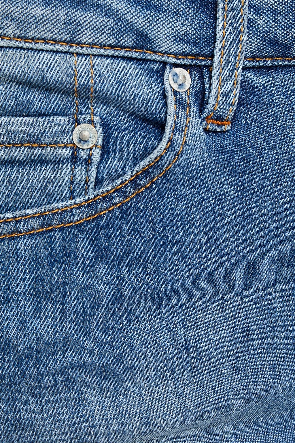 ACNE STUDIOS Skin 5 faded mid-rise skinny jeans