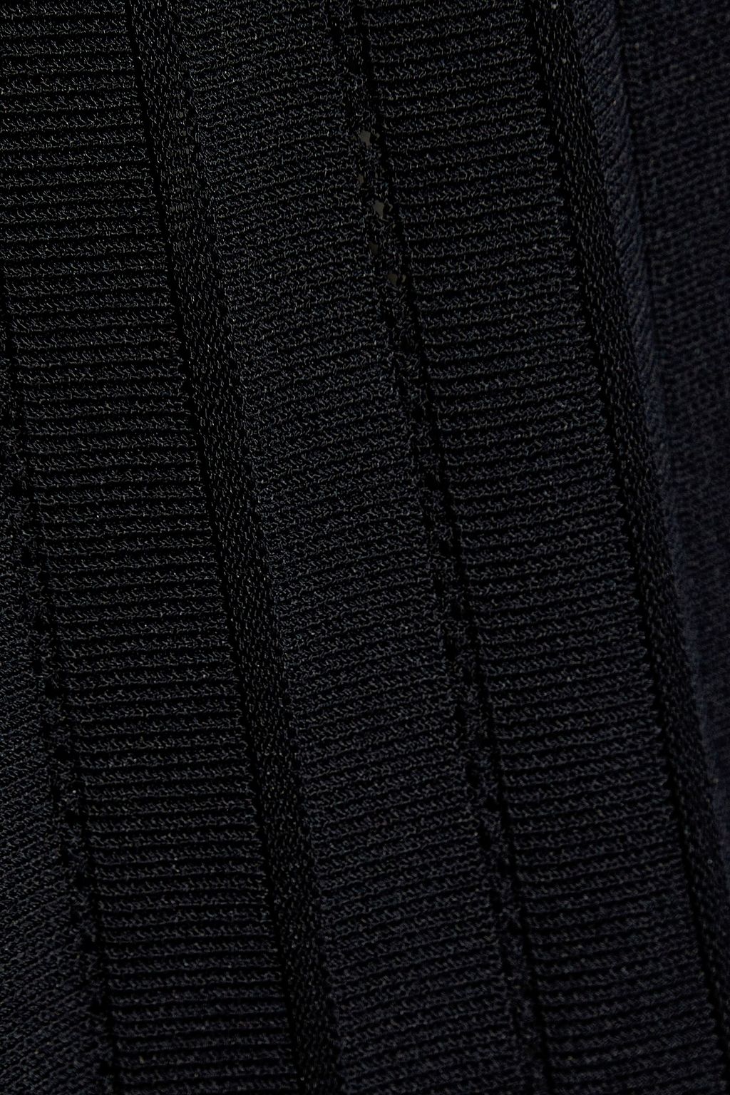 CASASOLA Otonella pleated pointelle-knit midi skirt