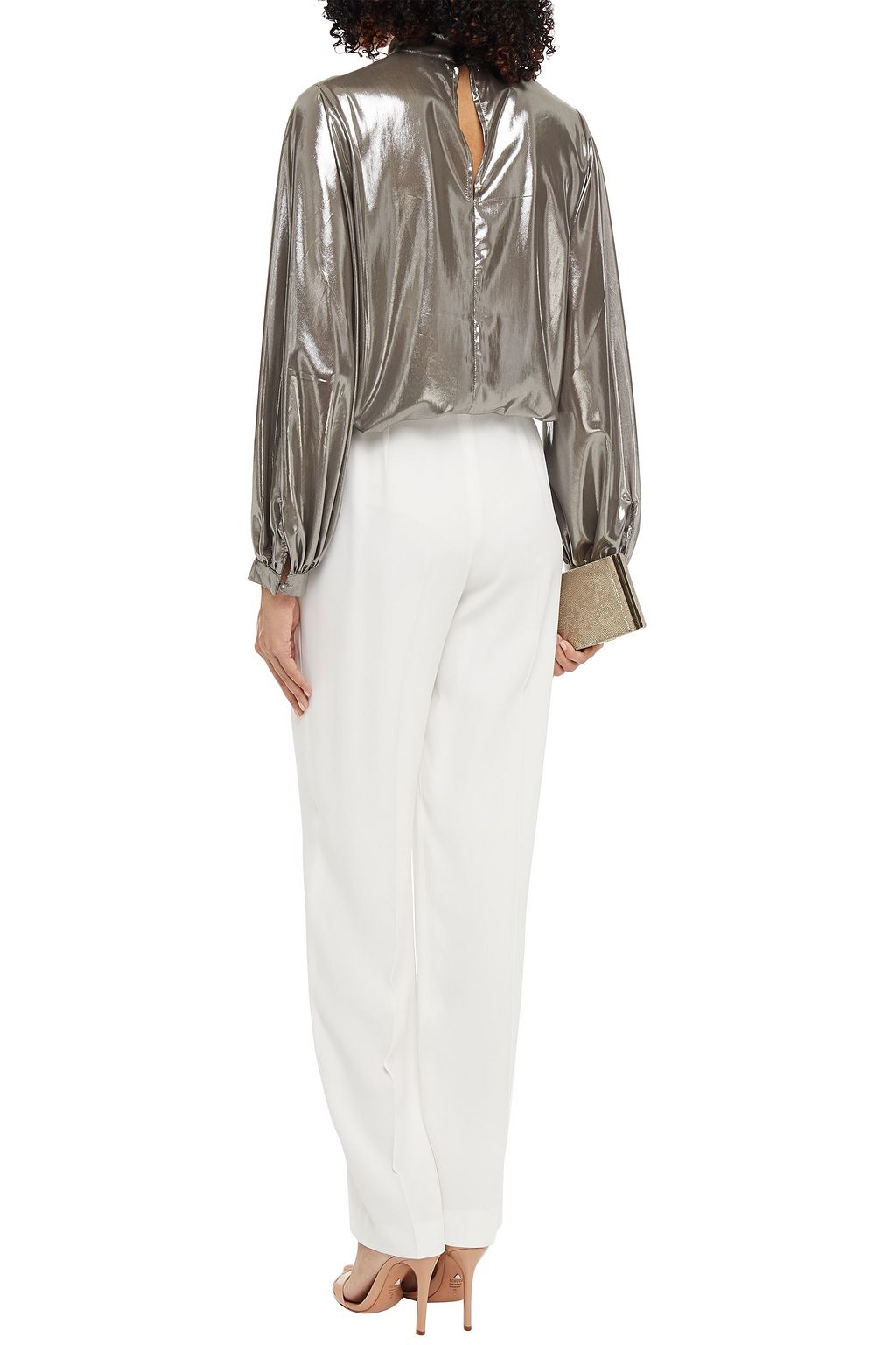 ALBERTA FERRETTI Cady straight-leg pants