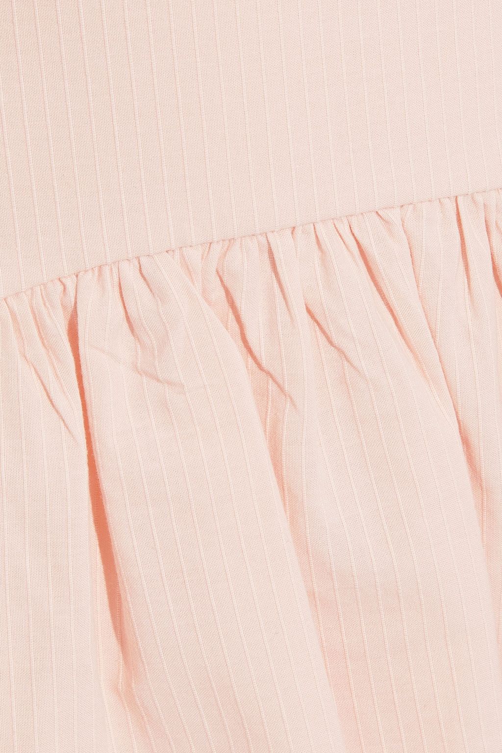 SEE BY CHLOÉ Tiered cotton-jacquard midi skirt