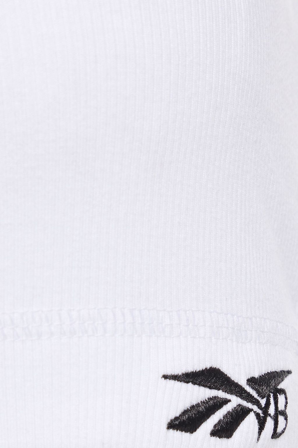 REEBOK X VICTORIA BECKHAM Reebok x Victoria Beckham cropped stretch-cotton jersey top