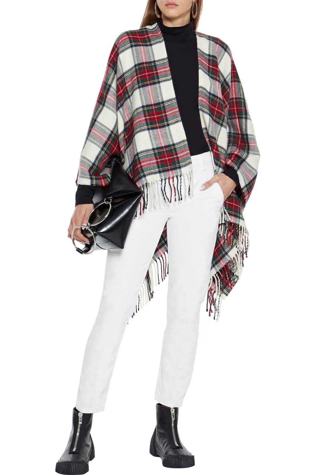 MAJE High-rise slim-leg jeans