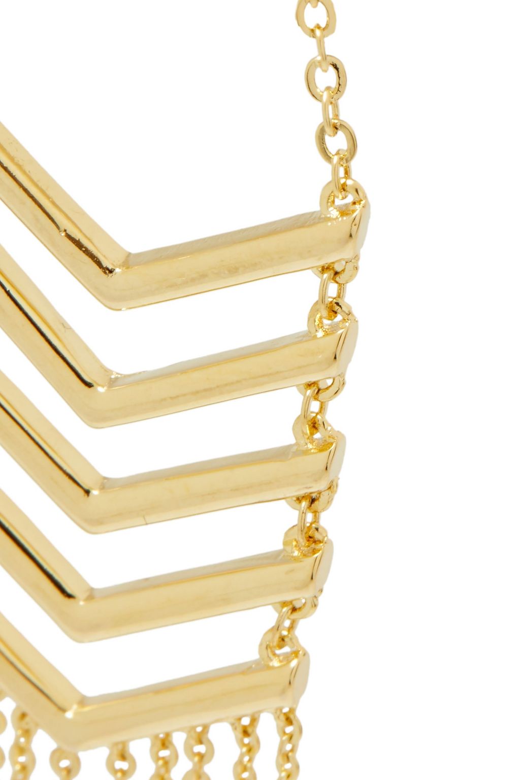 NOIR JEWELRY 14-karat gold-plated earrings