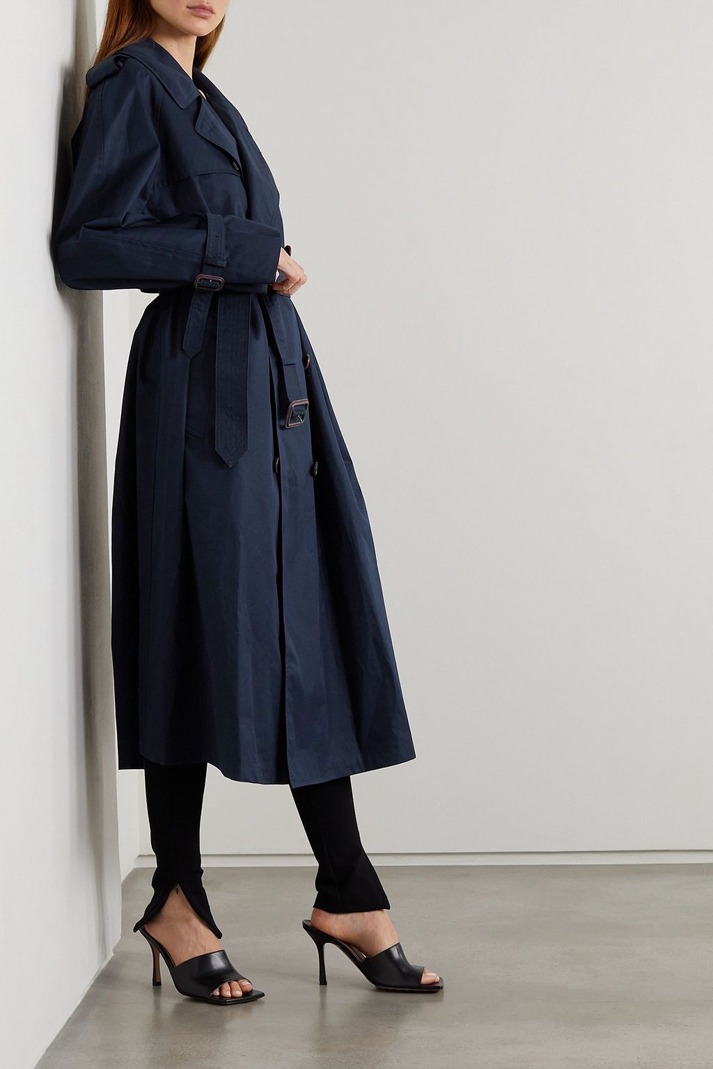 WARDROBE.NYC Cotton-drill trench coat
