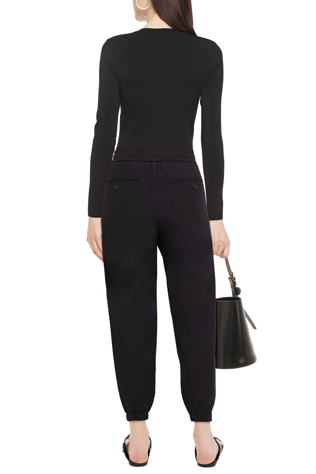 JAMES PERSE Cotton-poplin track pants