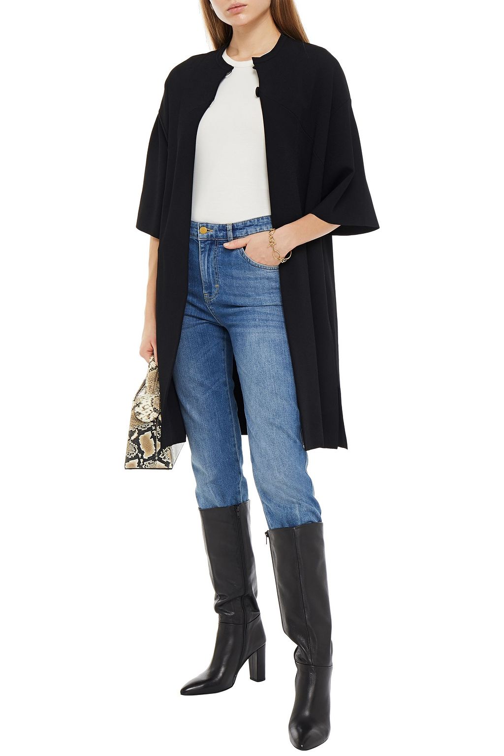 STELLA MCCARTNEY Stretch-knit coat