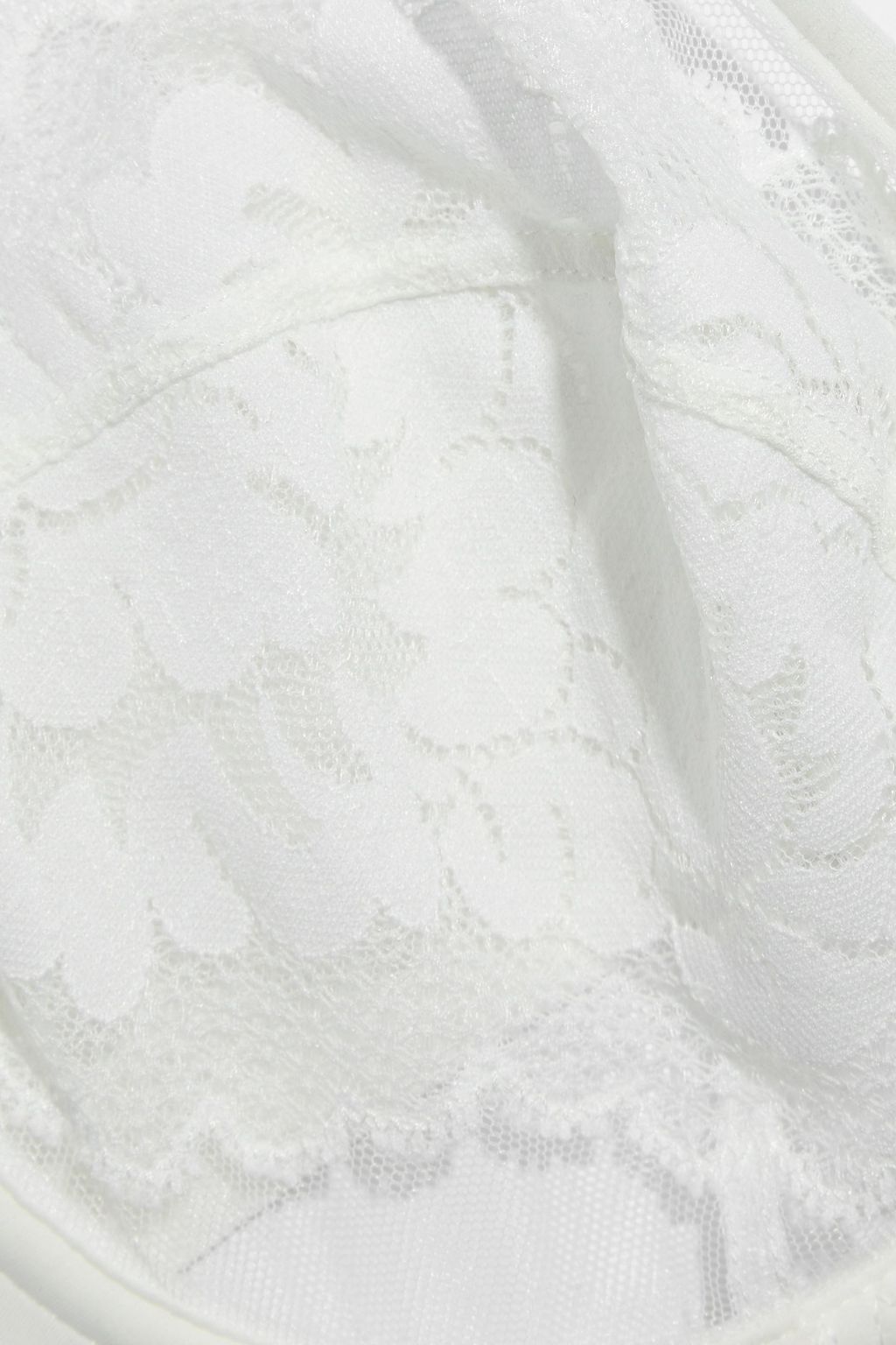 MAISON LEJABY Camélia embroidered tulle and stretch-jersey underwired bra