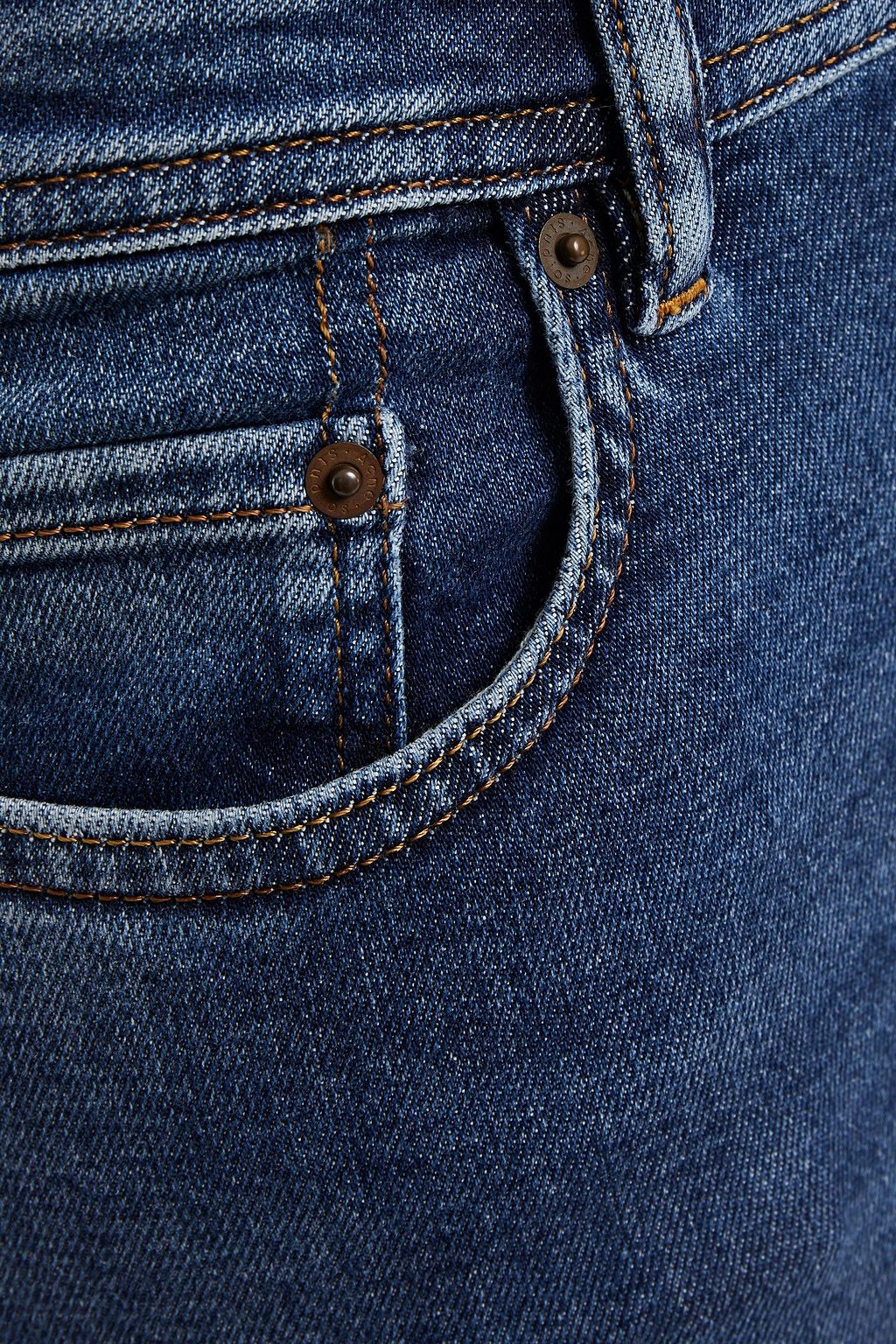 ACNE STUDIOS Climb faded mid-rise skinny jeans