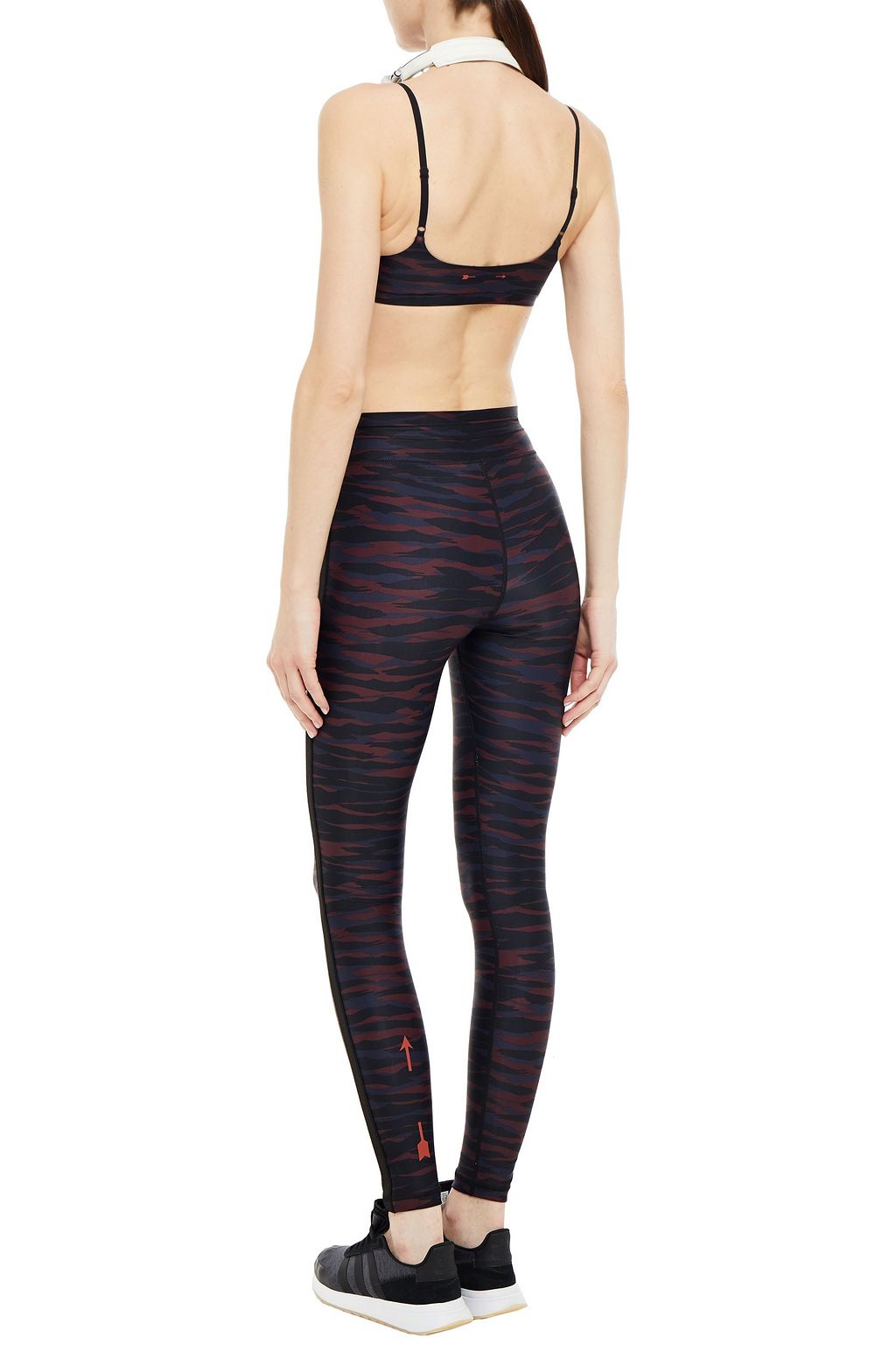 THE UPSIDE Ballet printed stretch sports bra