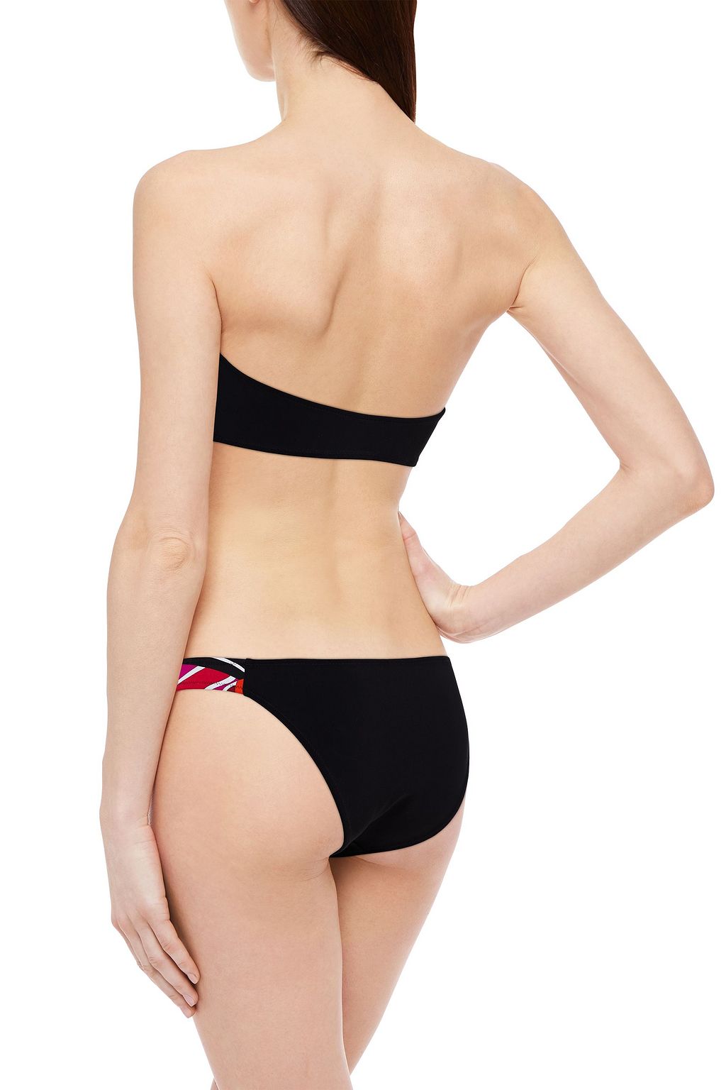 PUCCI Printed bandeau bikini
