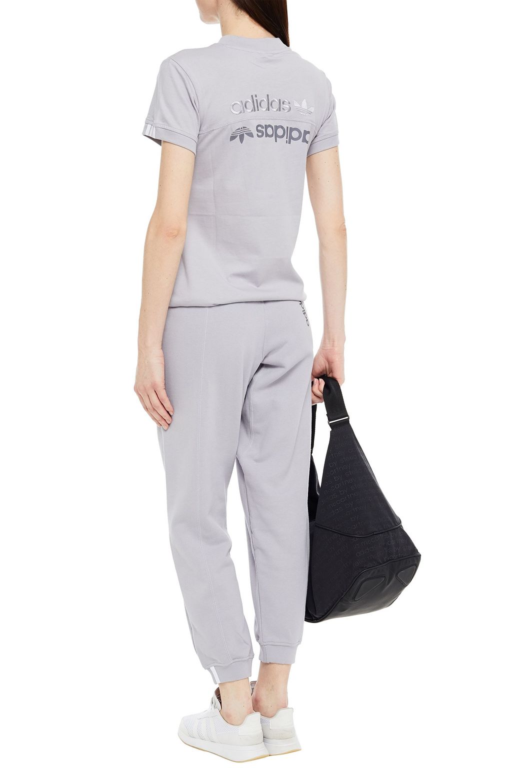 ADIDAS ORIGINALS Printed cotton-jersey T-shirt