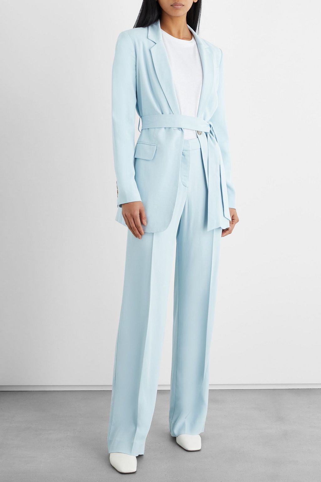 IRIS & INK Doreen twill blazer