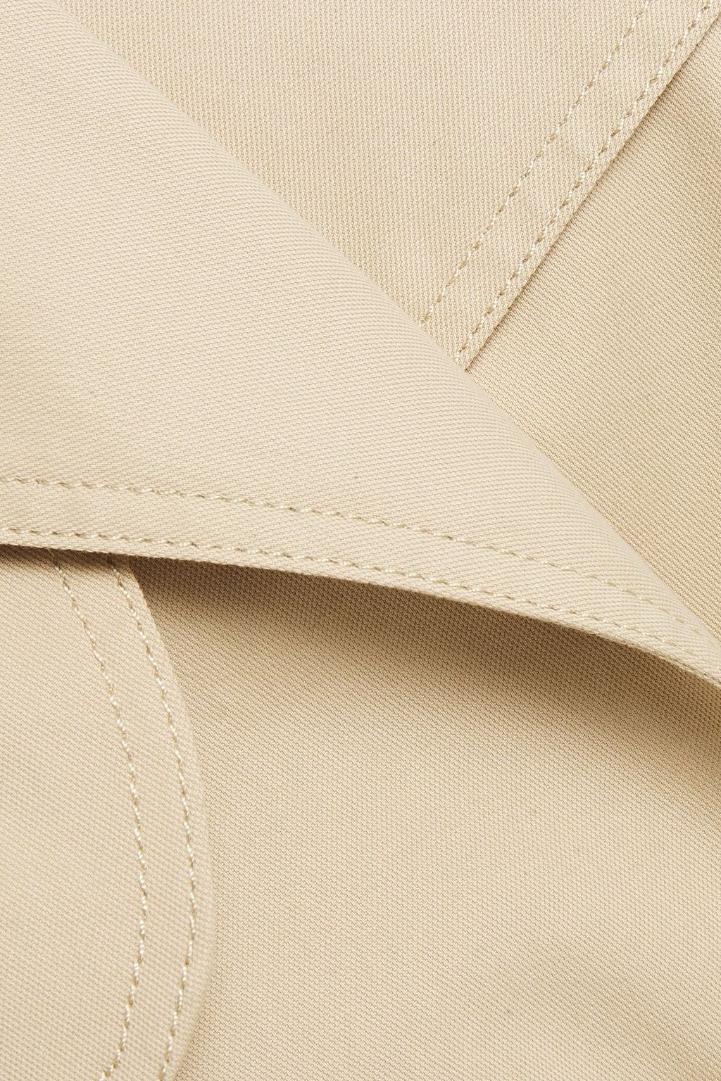 BA&SH Tiago belted stretch-cotton twill trench coat