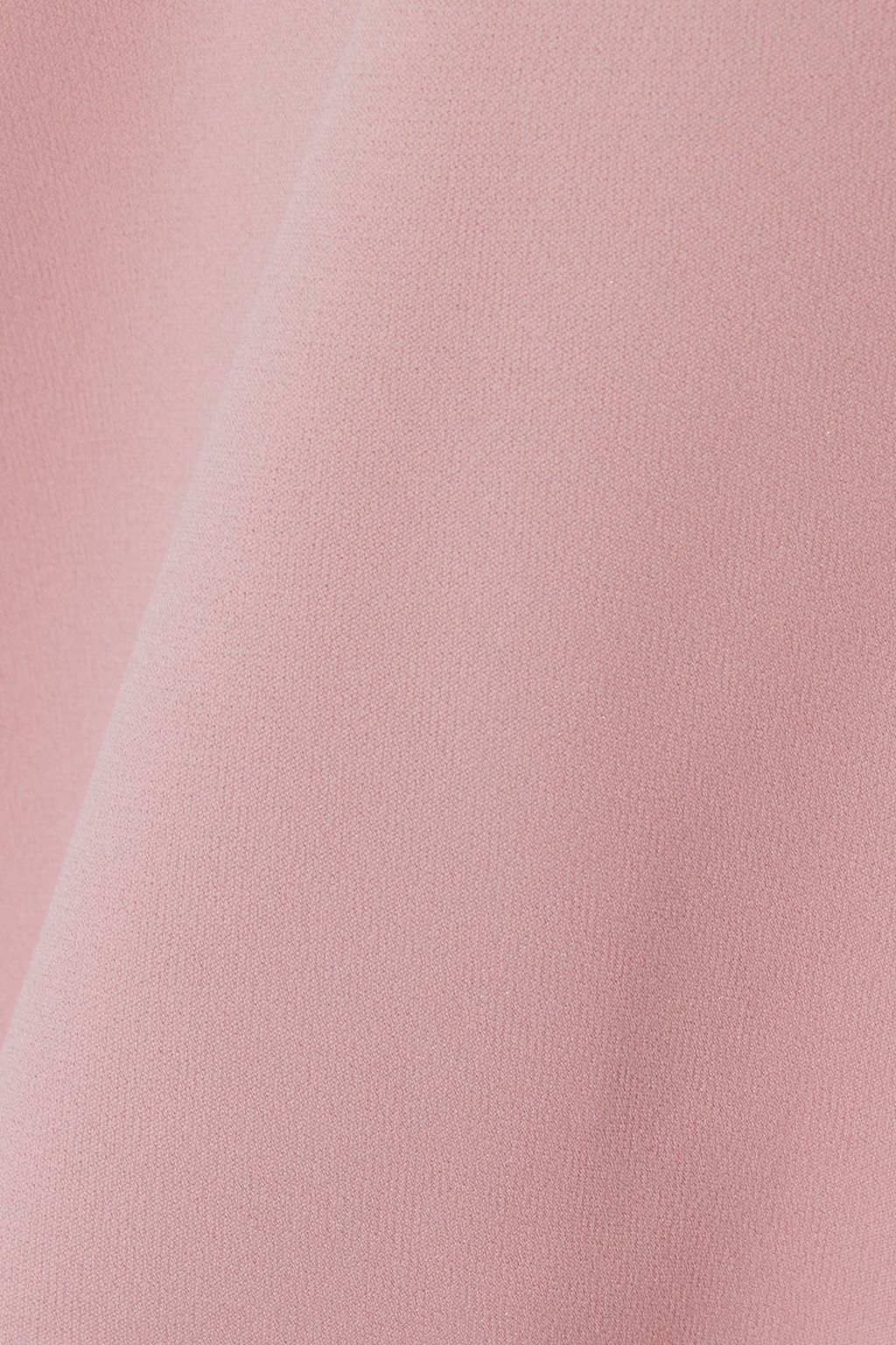 REDVALENTINO Fluted crepe mini skirt
