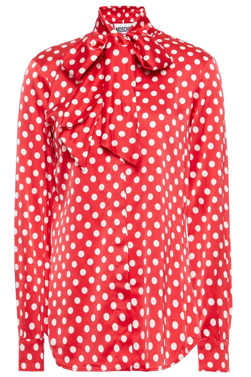 moschino polka dot shirt