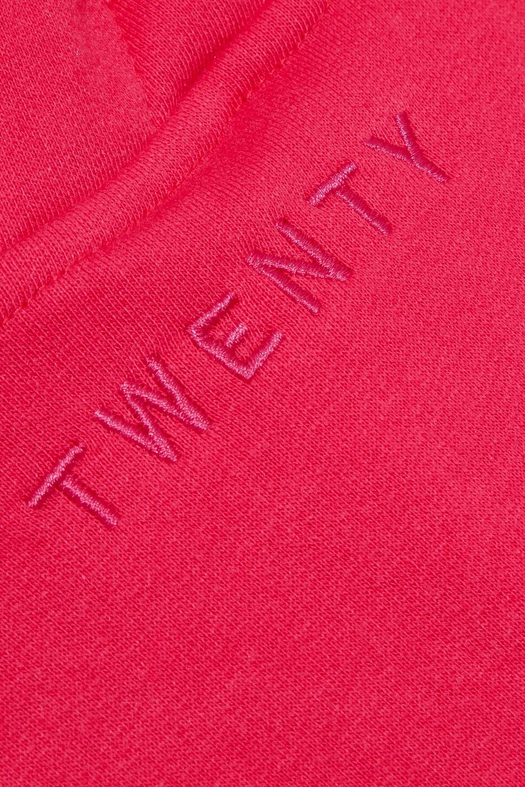 TWENTY MONTRÉAL Embroidered French cotton-blend terry hoodie