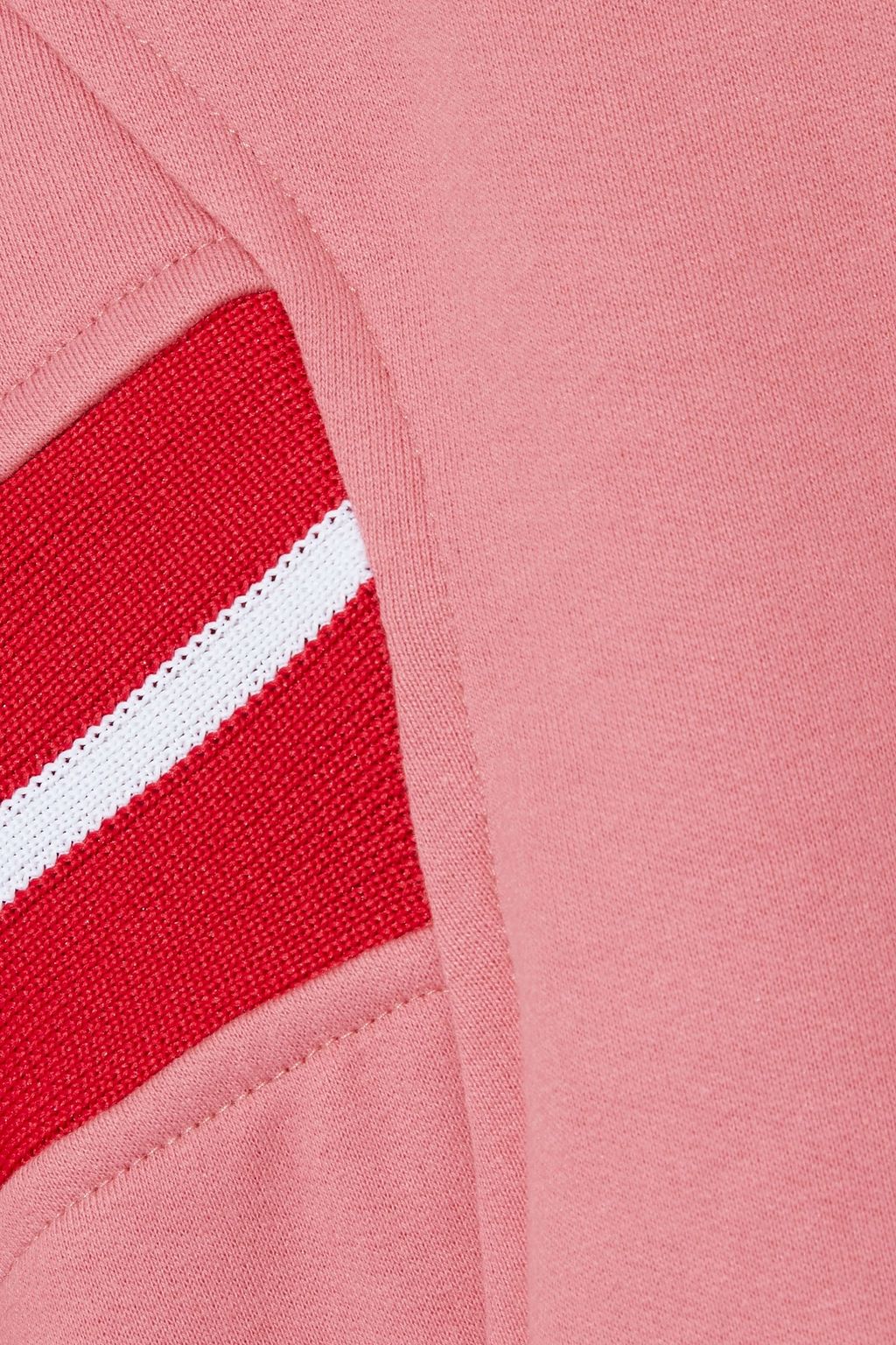 TWENTY MONTRÉAL Striped French cotton-blend terry sweatshirt