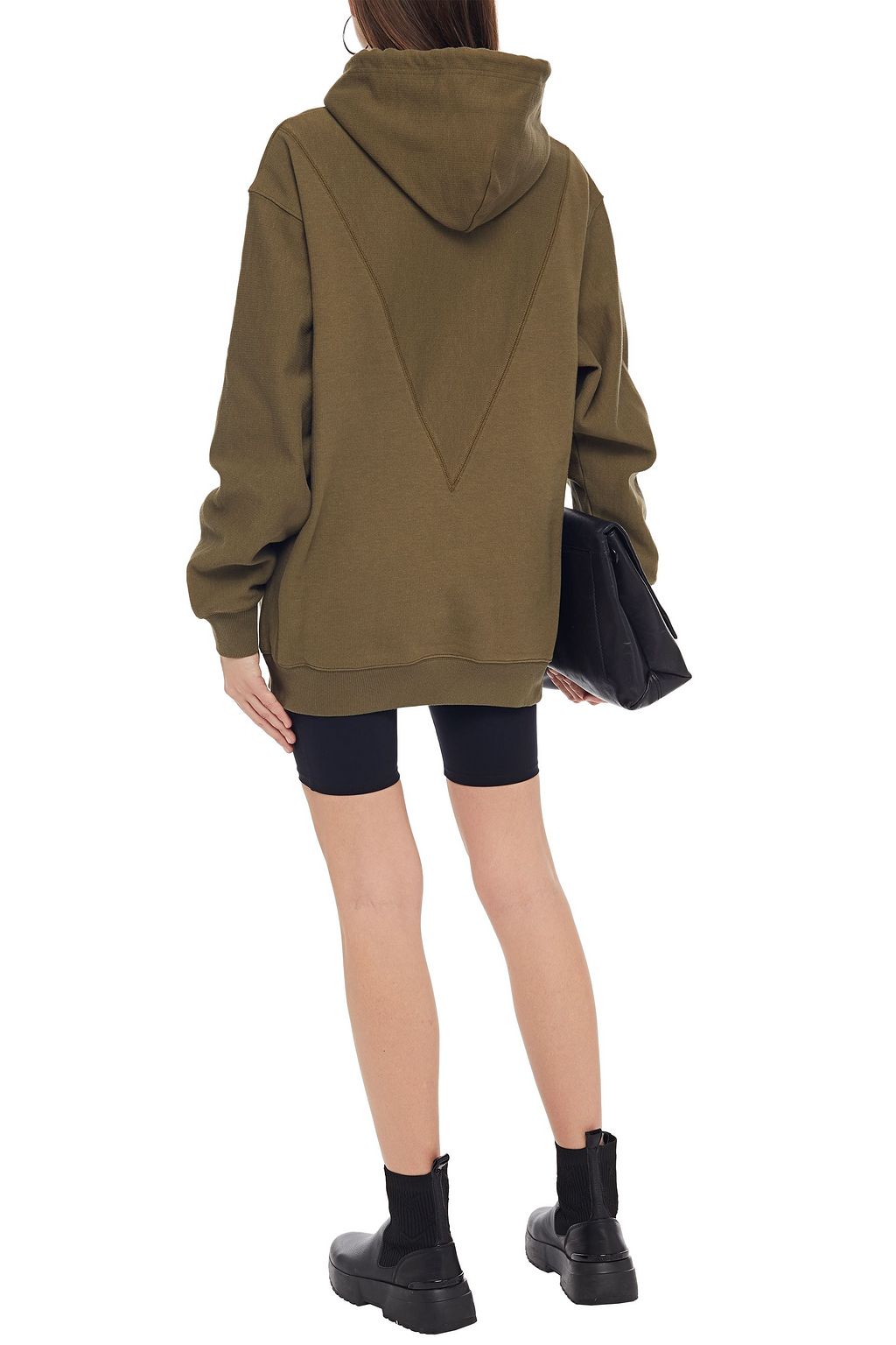 REEBOK X VICTORIA BECKHAM French cotton-terry hoodie