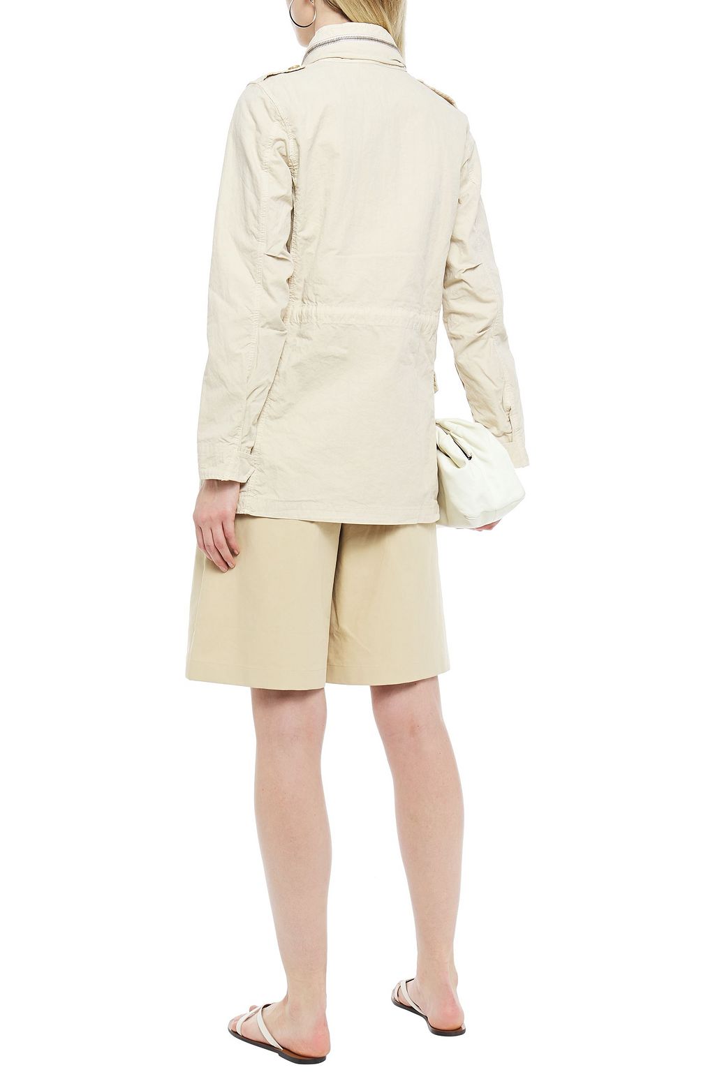 JAMES PERSE Cotton-blend hooded jacket